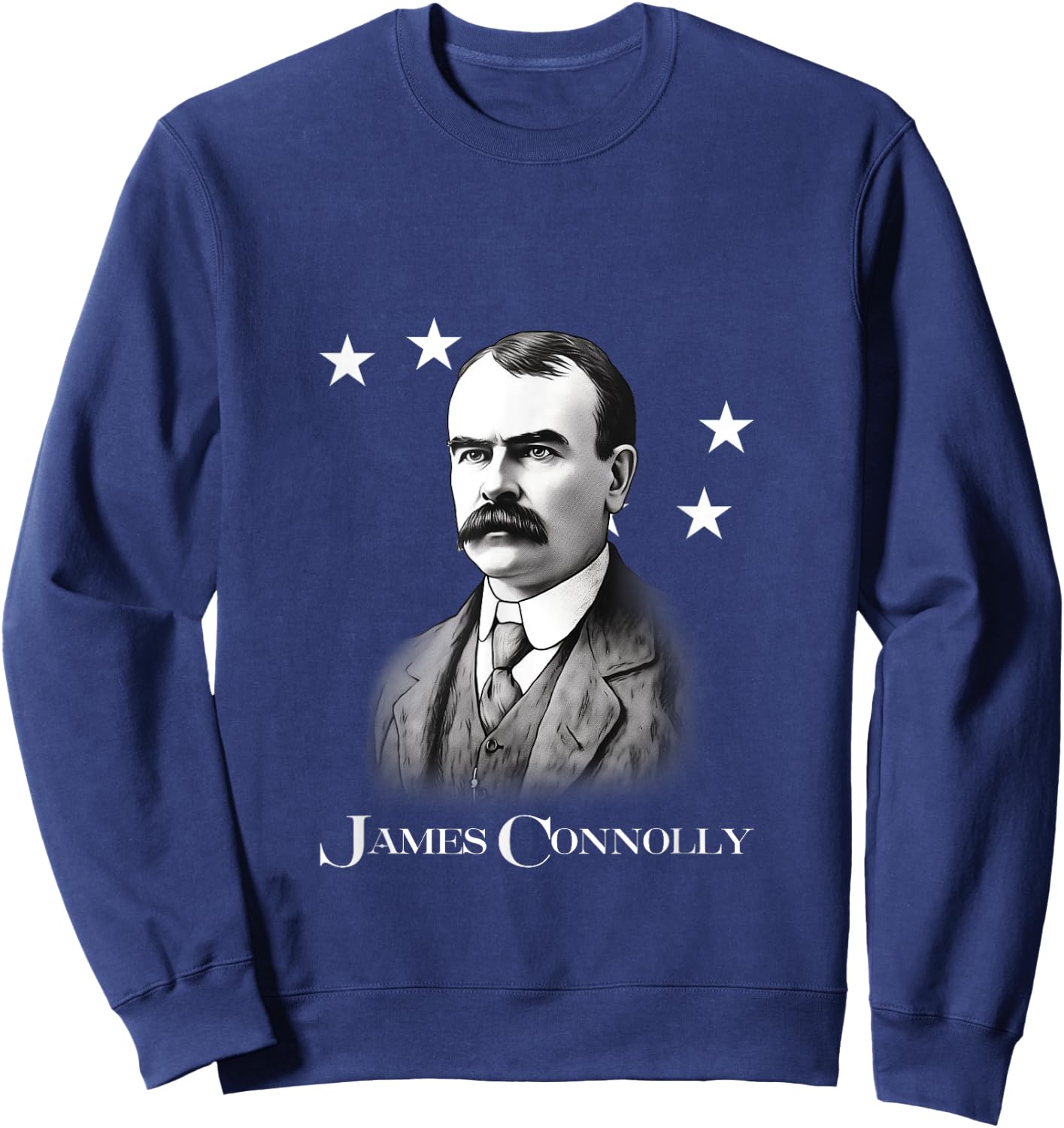James Connolly - Irish Republican Socialist Sweatshirt - Sweatshirt | Navy