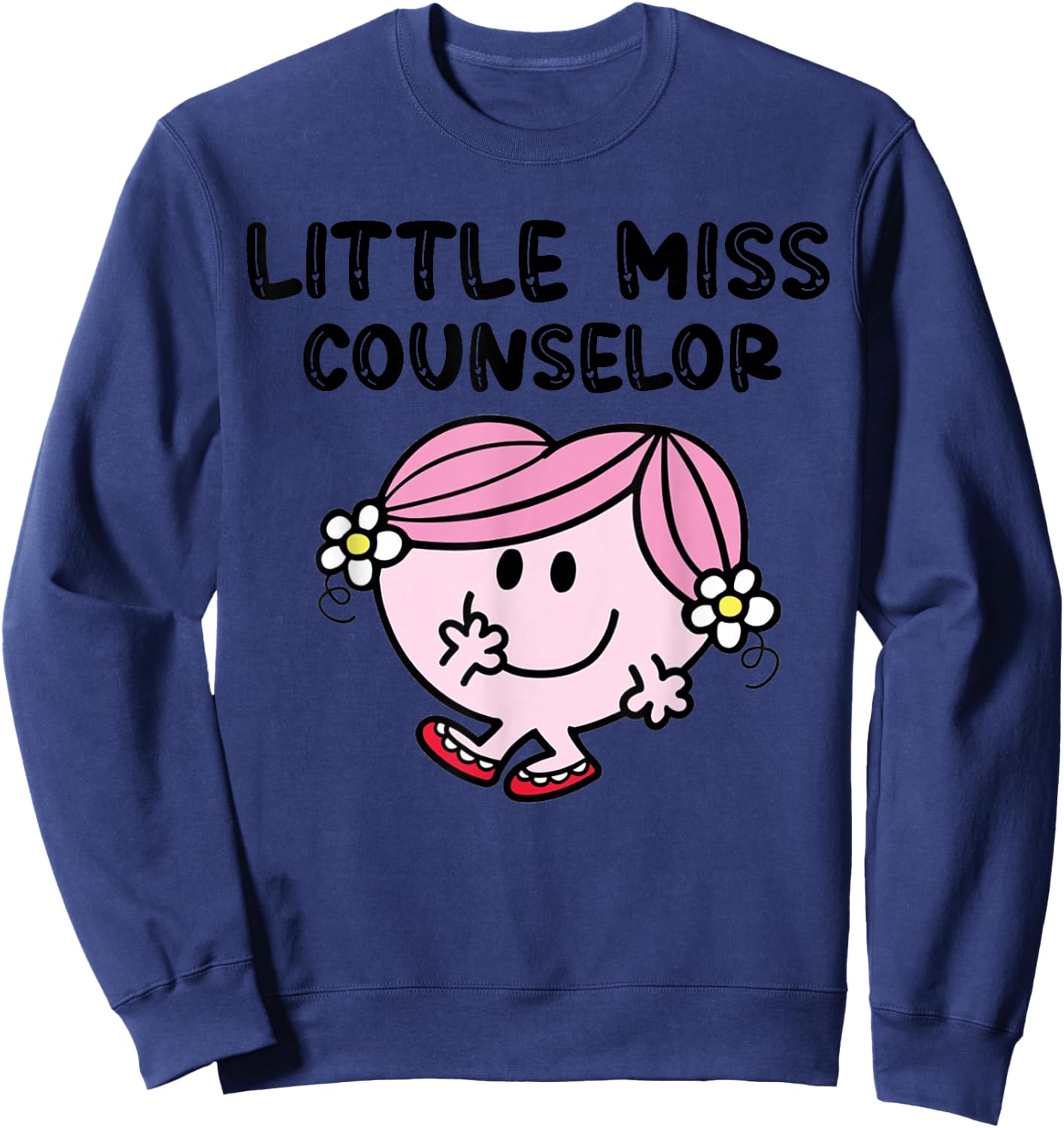 Teaching Staff Lover Little Miss Counselor Sweatshirt - Sweatshirt | Navy