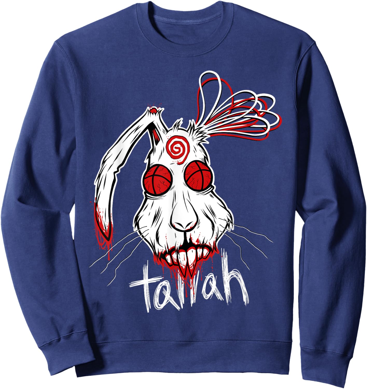 Tallah Rabbit Sweatshirt - Sweatshirt | Navy