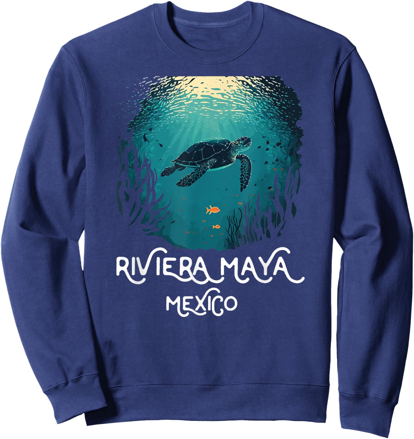 Riviera Maya Mexico Vacation Sweatshirt - Sweatshirt | Navy