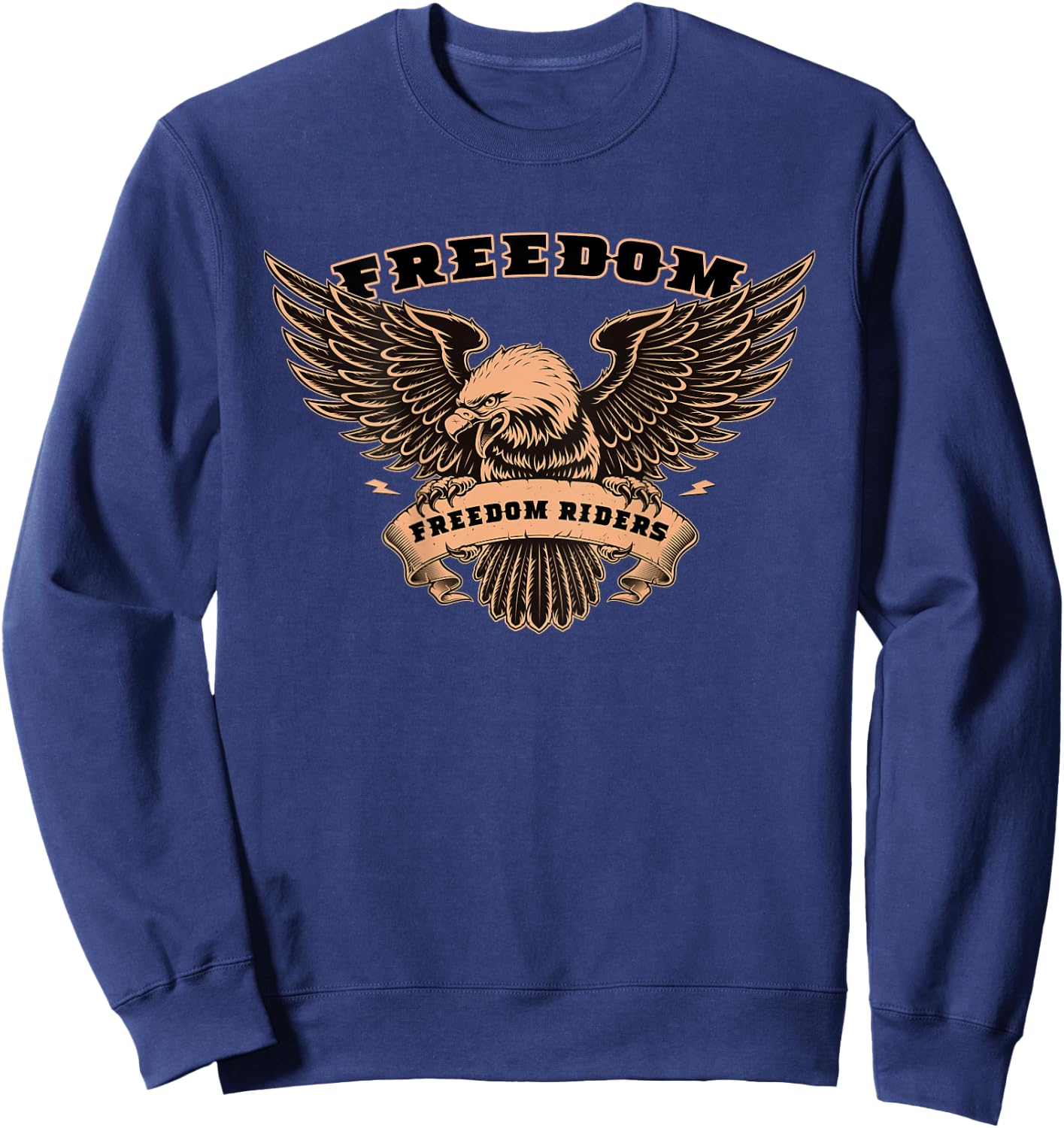 Freedom Riders Emblem (Official) Sweatshirt - Sweatshirt | Navy