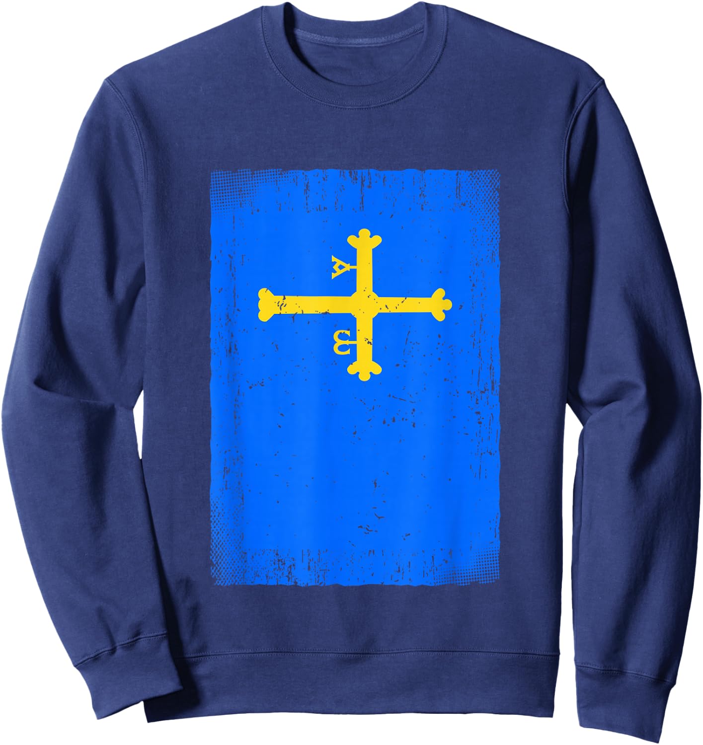 Asturias Flag Sweatshirt - Sweatshirt | Navy