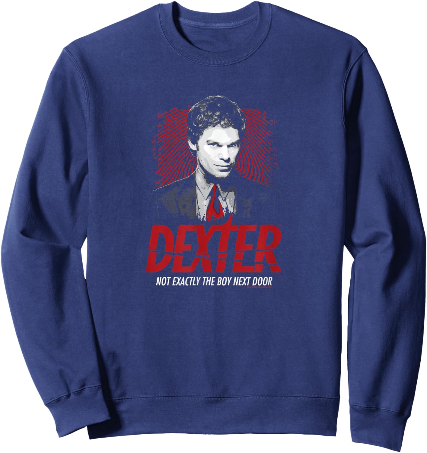 Dexter - Not The Boy Next Door Sweatshirt - Sweatshirt | Navy