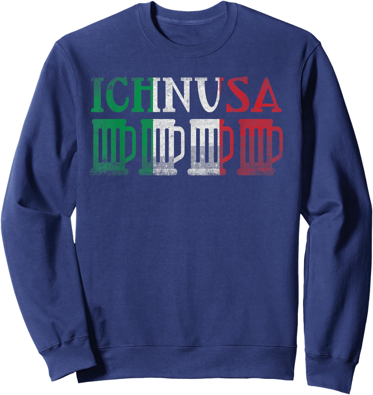 Ichnusa Beer Birra Sardinia Sardinia Sweatshirt - Sweatshirt | Navy