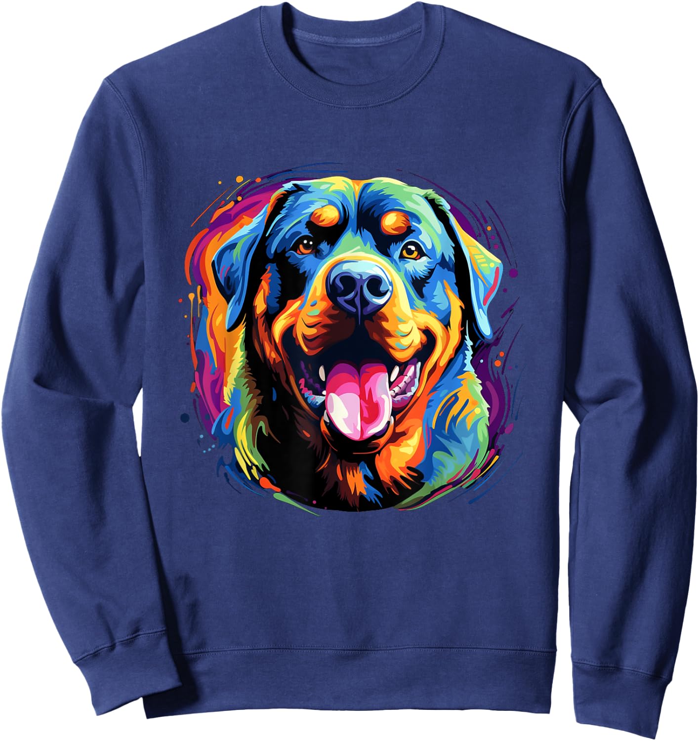 Rottweiler Dog Rottie Men Women Kids Sweatshirt - Sweatshirt | Navy