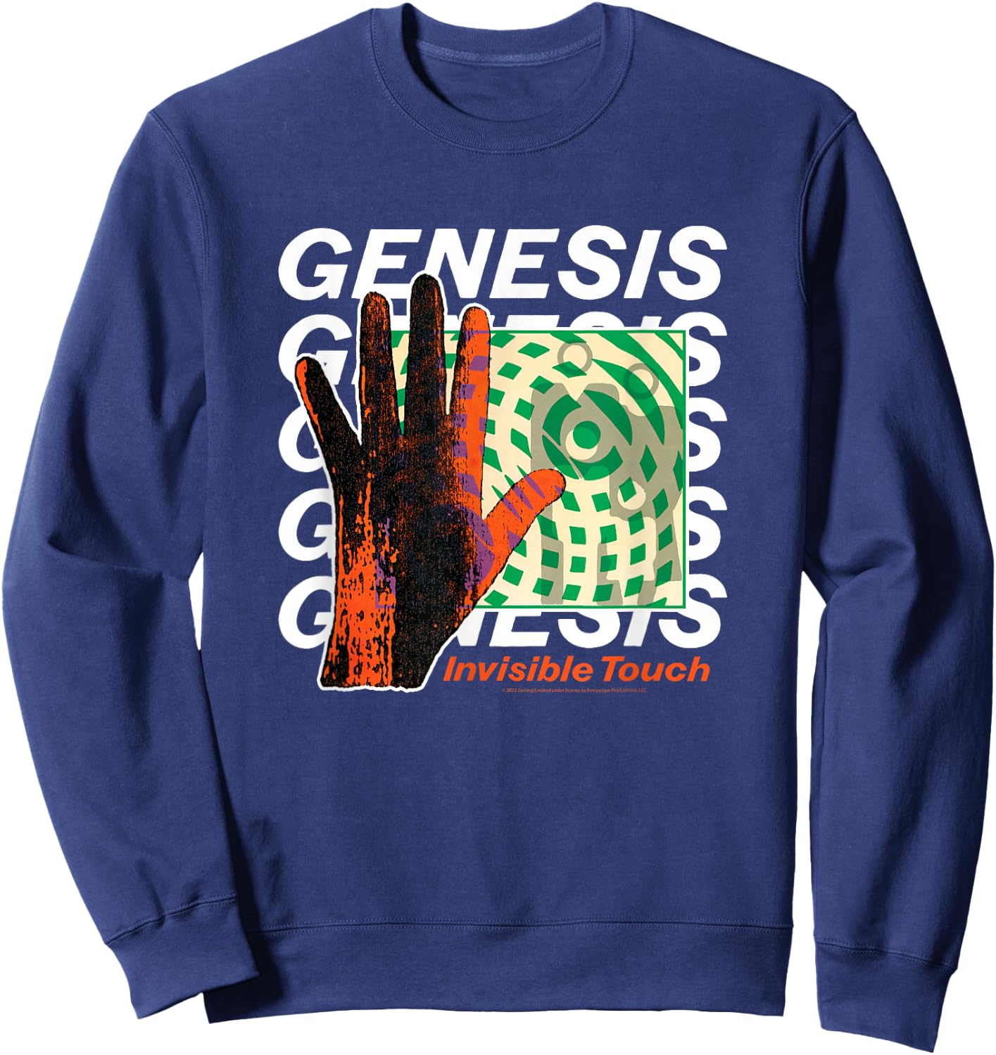 Genesis - Invisible Touch Sweatshirt - Sweatshirt | Navy