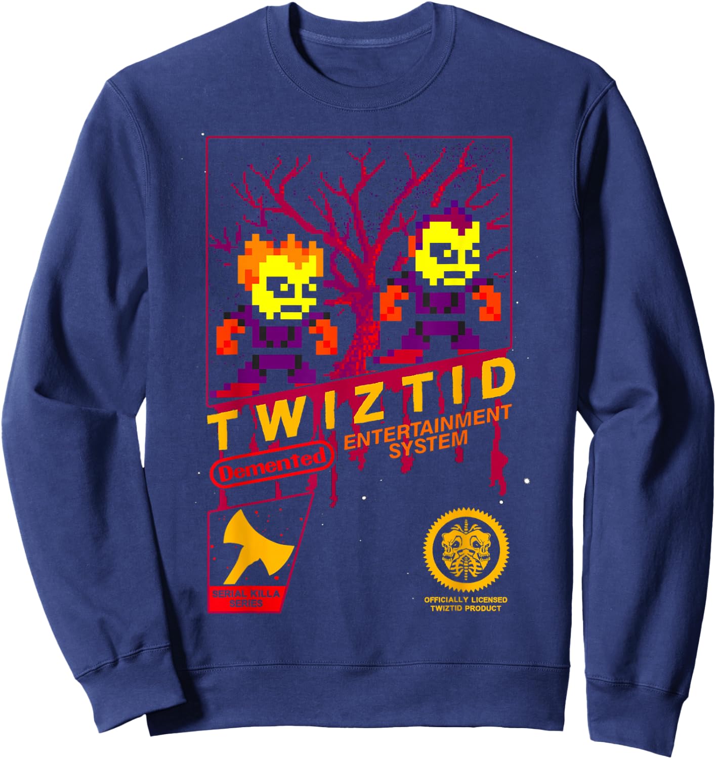 Twiztid - DEP Sweatshirt - Sweatshirt | Navy
