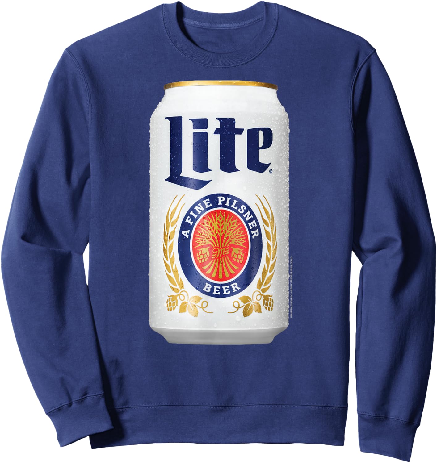 Miller Lite - Can Sweatshirt - Sweatshirt | Navy