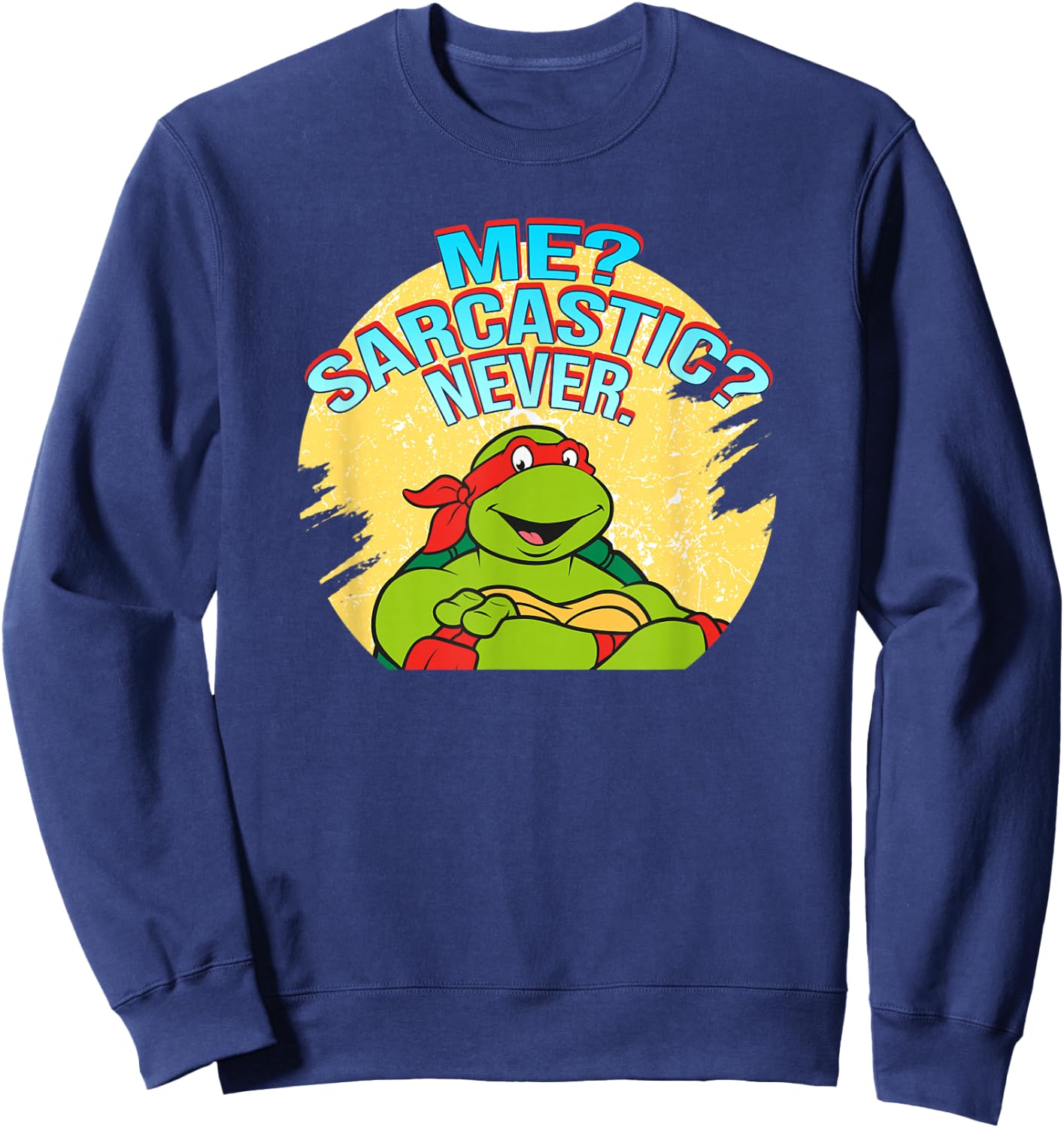 Raphael - Sarcastic Sweatshirt - Sweatshirt | Navy