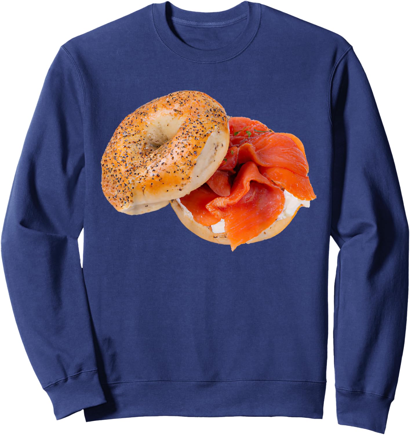 Lox Bagel Sandwich Sweatshirt - Sweatshirt | Navy