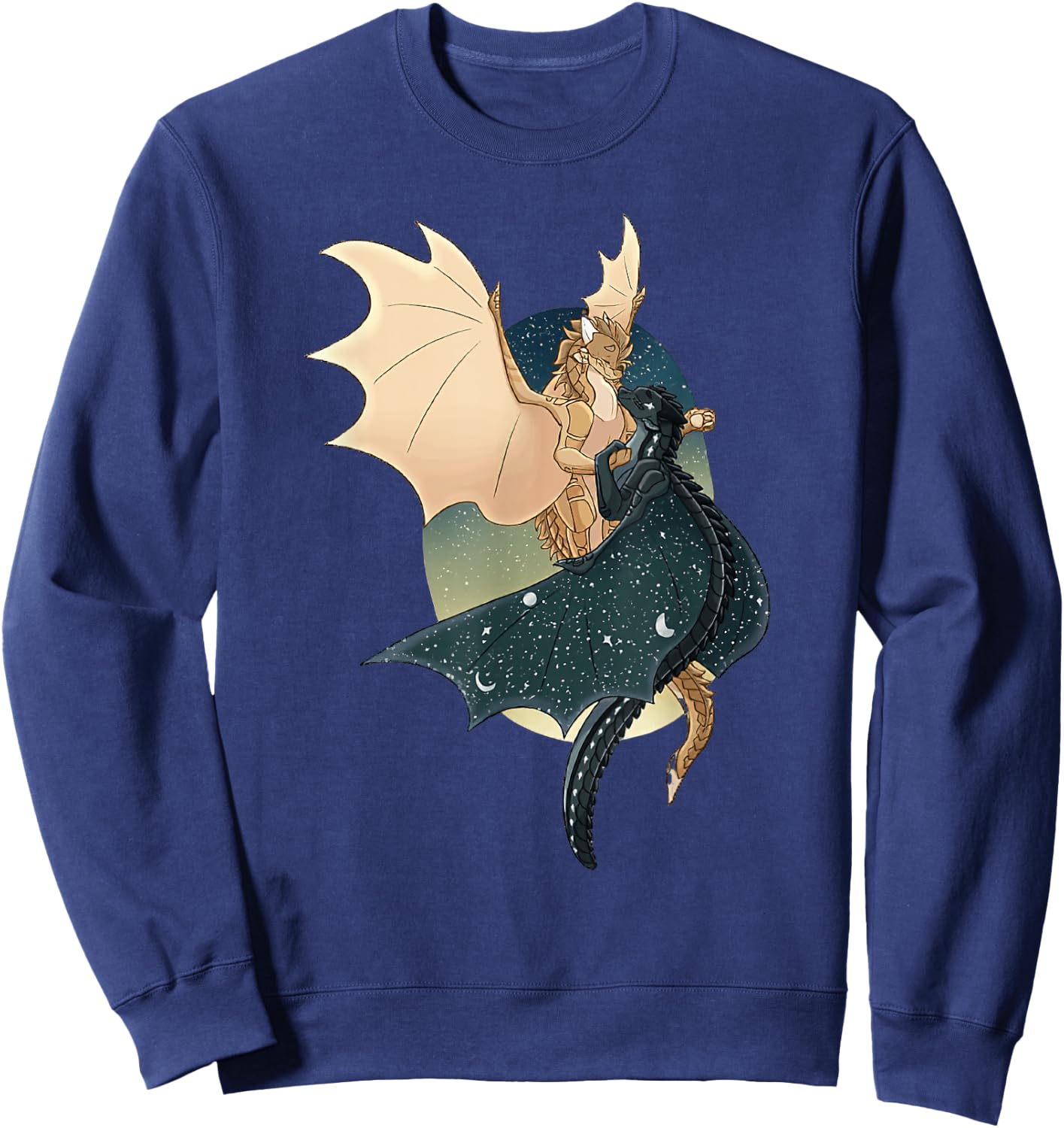 Wing of Fires Legends Fathom Darkstalker Clearsight Sweatshirt - Sweatshirt | Navy