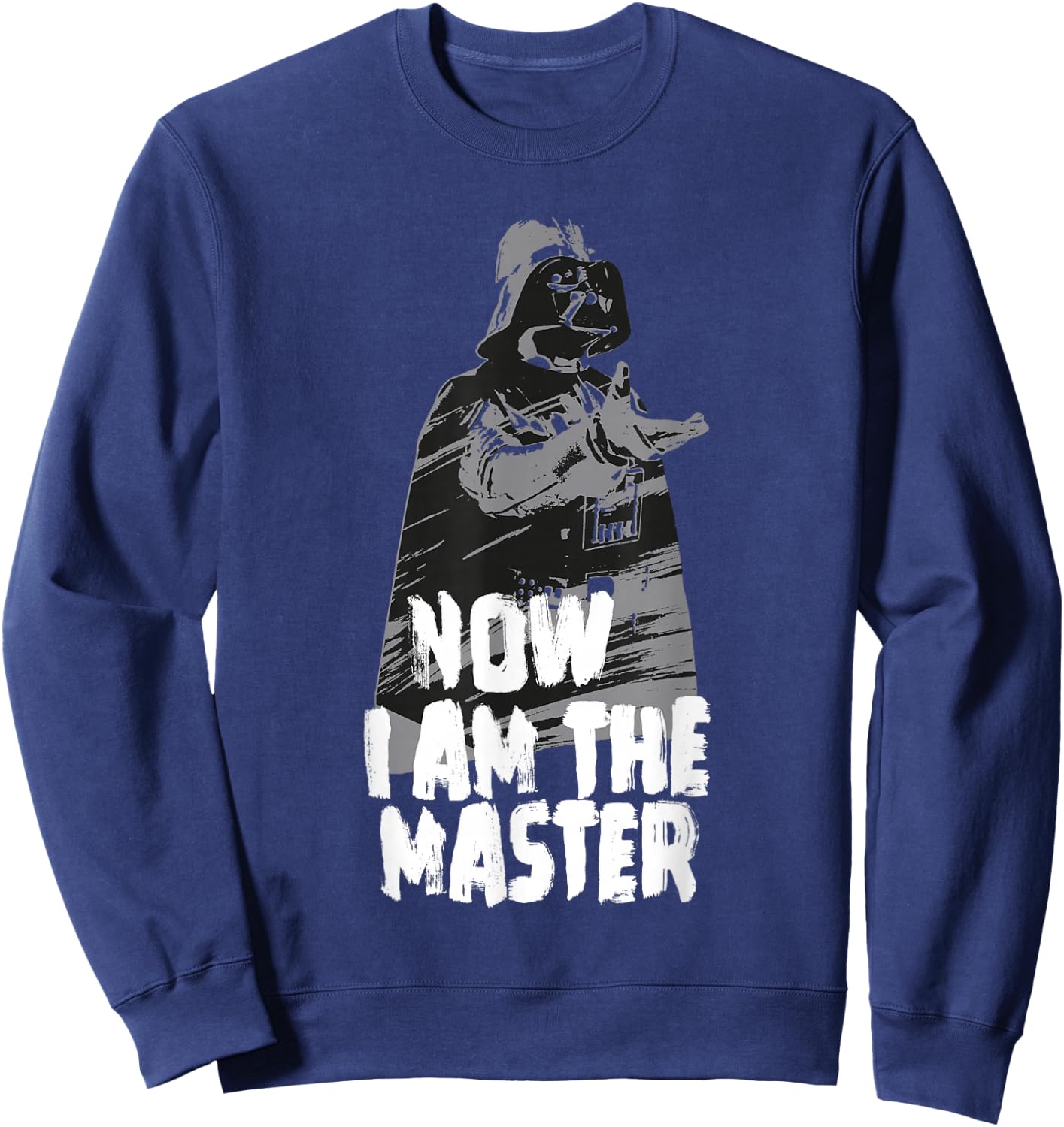 Star Wars Classic Vintage Darth Vader Now I Am The Master Sweatshirt - Sweatshirt | Navy
