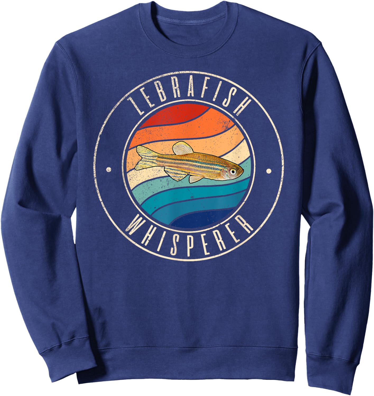 Zebrafish Whisperer Sweatshirt - Sweatshirt | Navy