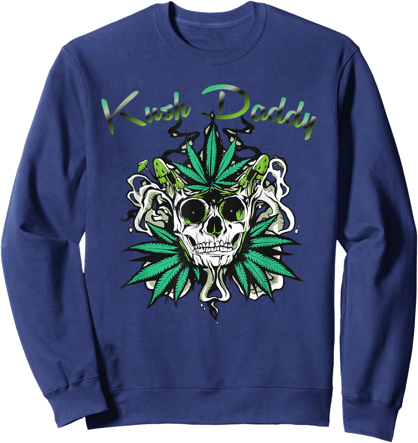 Kush Papa LOVE Sweatshirt - Sweatshirt | Navy