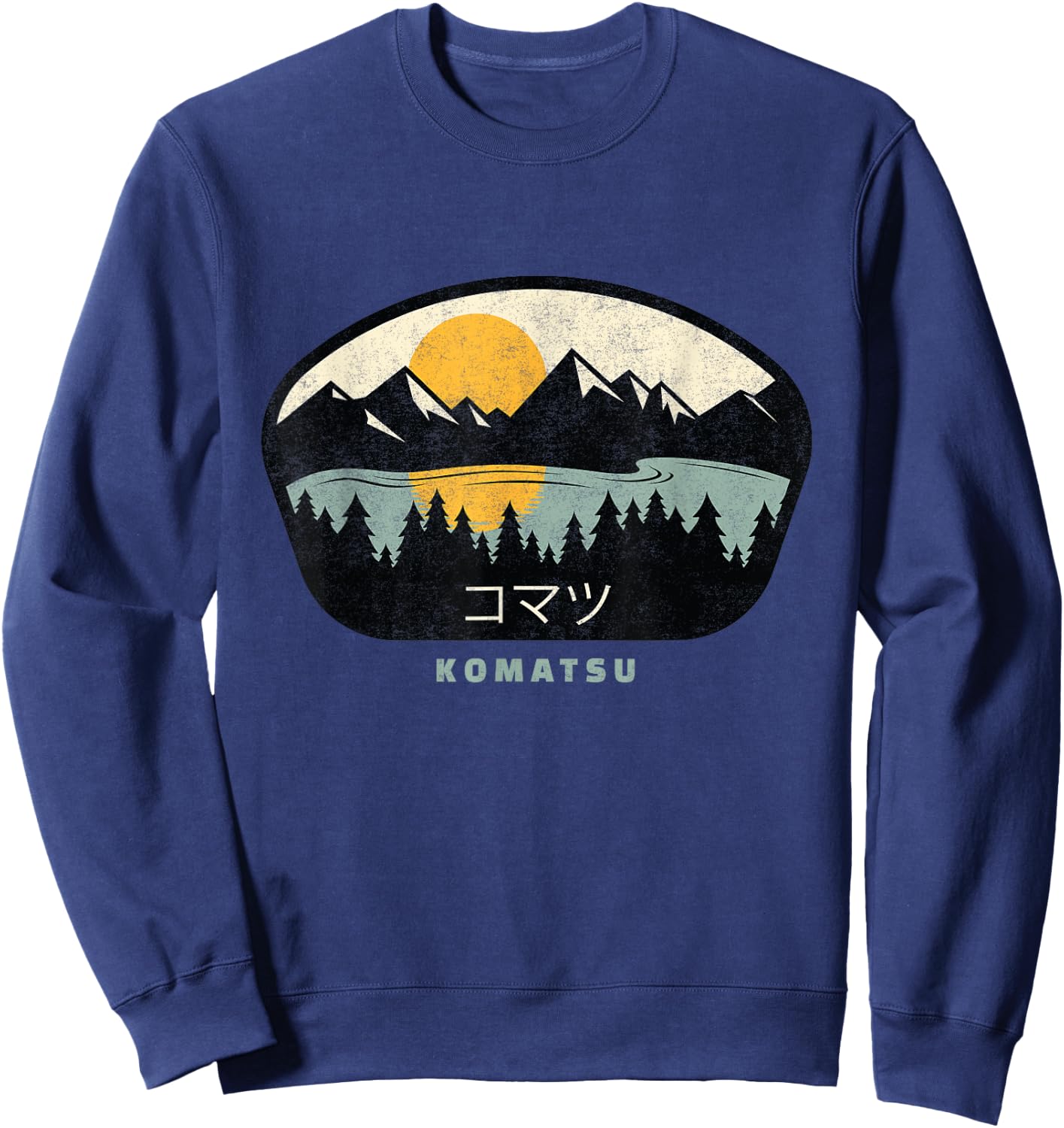 Komatsu Japan, Komatsu Special Gift Komatsu Sweatshirt - Sweatshirt | Navy
