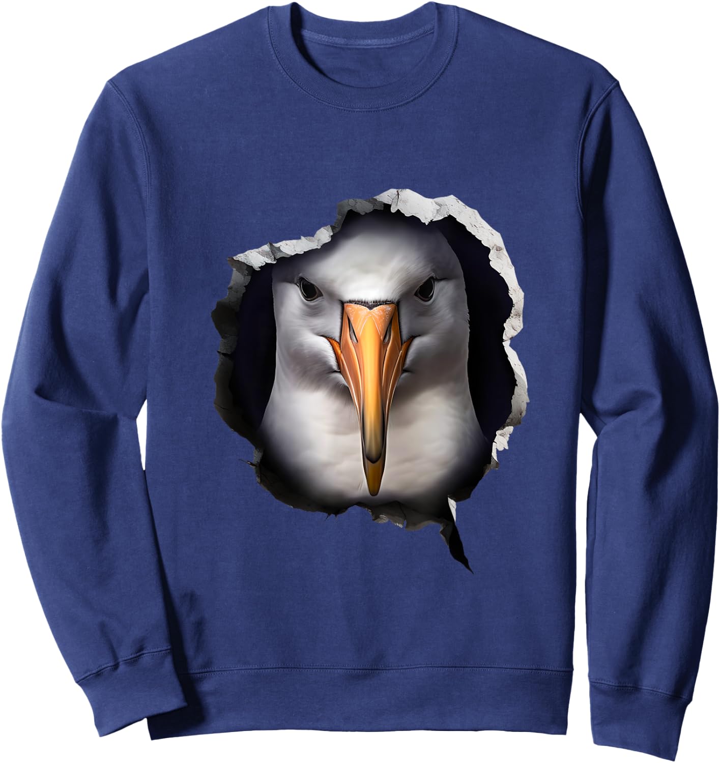 Albatross Face Sweatshirt - Sweatshirt | Navy