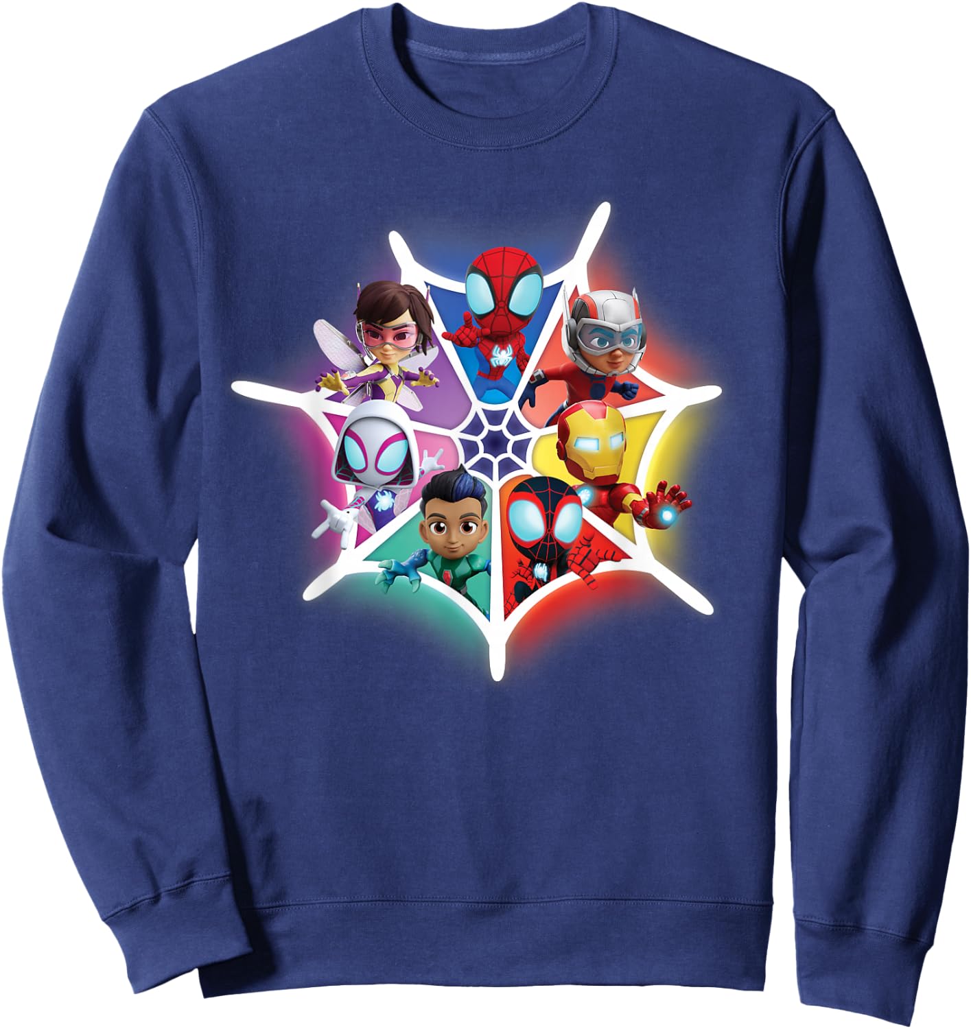 Marvel Spidey and His Amazing Friends Avengers Team-Up Sweatshirt - Sweatshirt | Navy