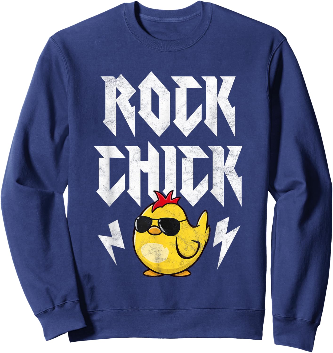 Rock Chick Sweatshirt - Sweatshirt | Navy