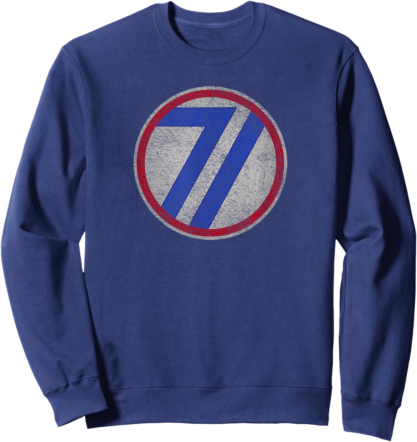 71st Infantry Division Army Sweatshirt - Sweatshirt | Navy