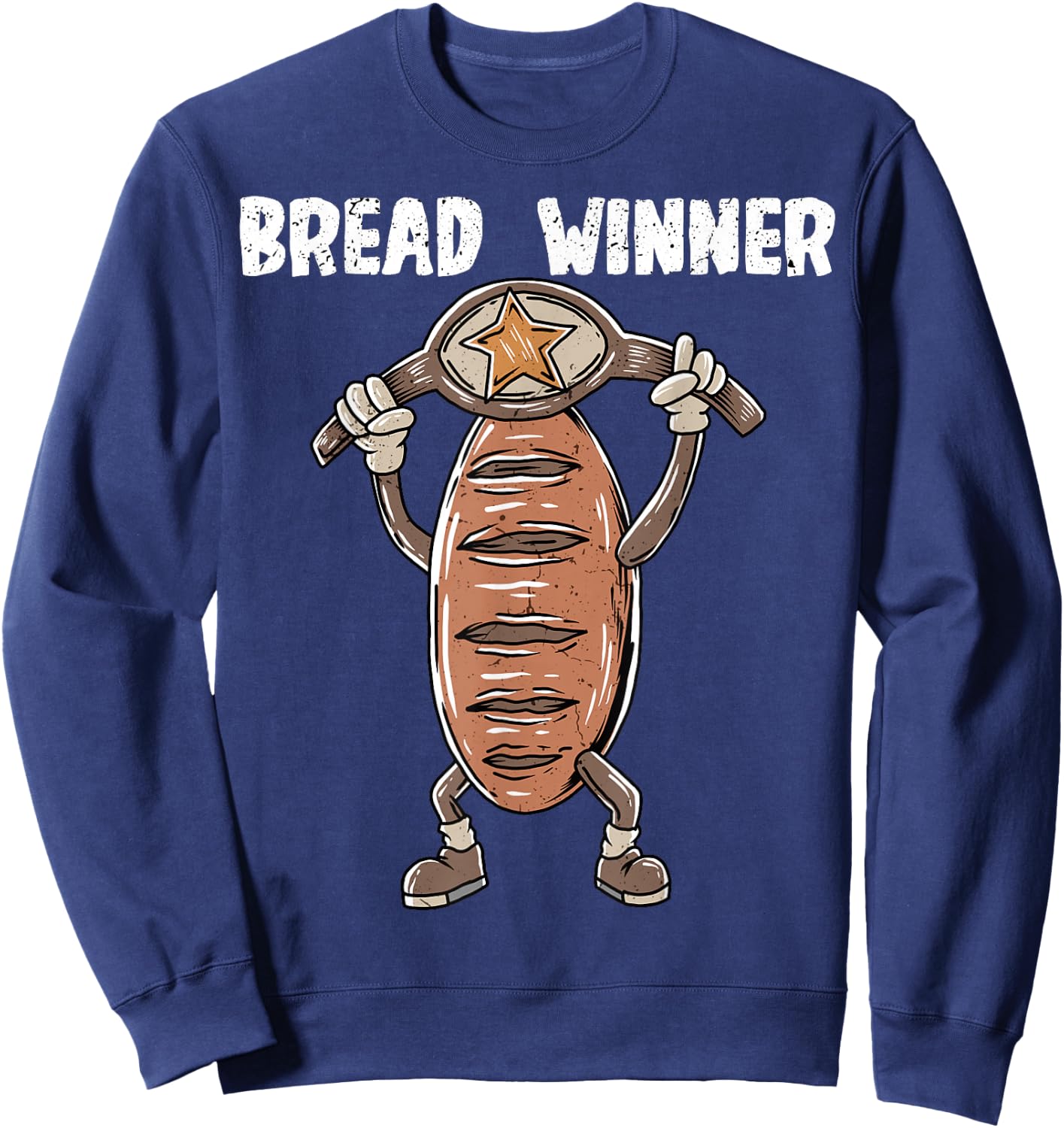 Baker Bread Winner Bread Baking Sweatshirt - Sweatshirt | Navy