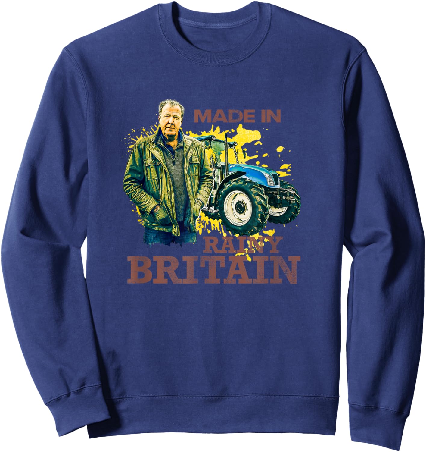 Clarkson's Farm - Made in Rainy Britain Sweatshirt - Sweatshirt | Navy