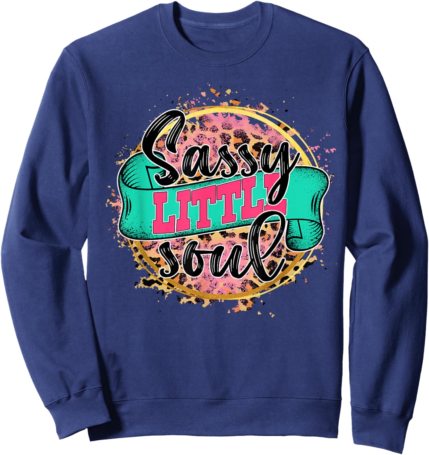 Sassy Southern Girls Attitude Cowboy Boots Rodeo Ladies Sweatshirt - Sweatshirt | Navy