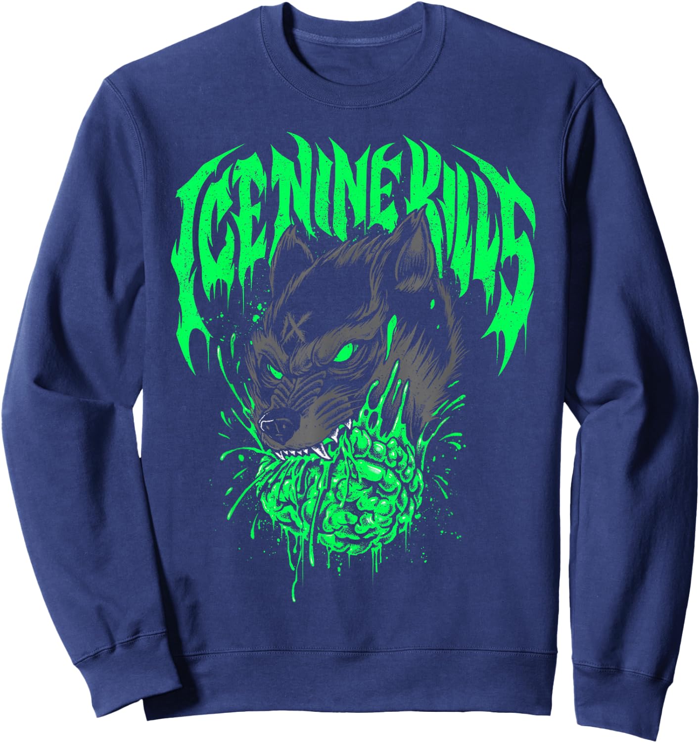 Ice Nine Kills – Panther Sweatshirt - Sweatshirt | Navy