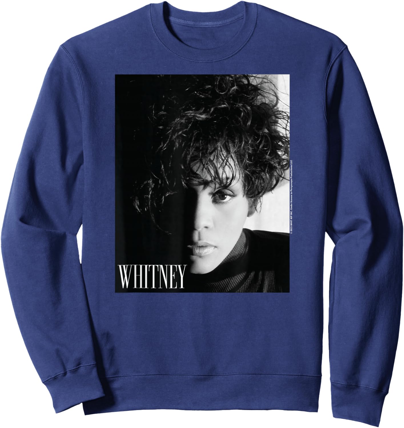 Whitney Houston - Whitney Box Sweatshirt - Sweatshirt | Navy
