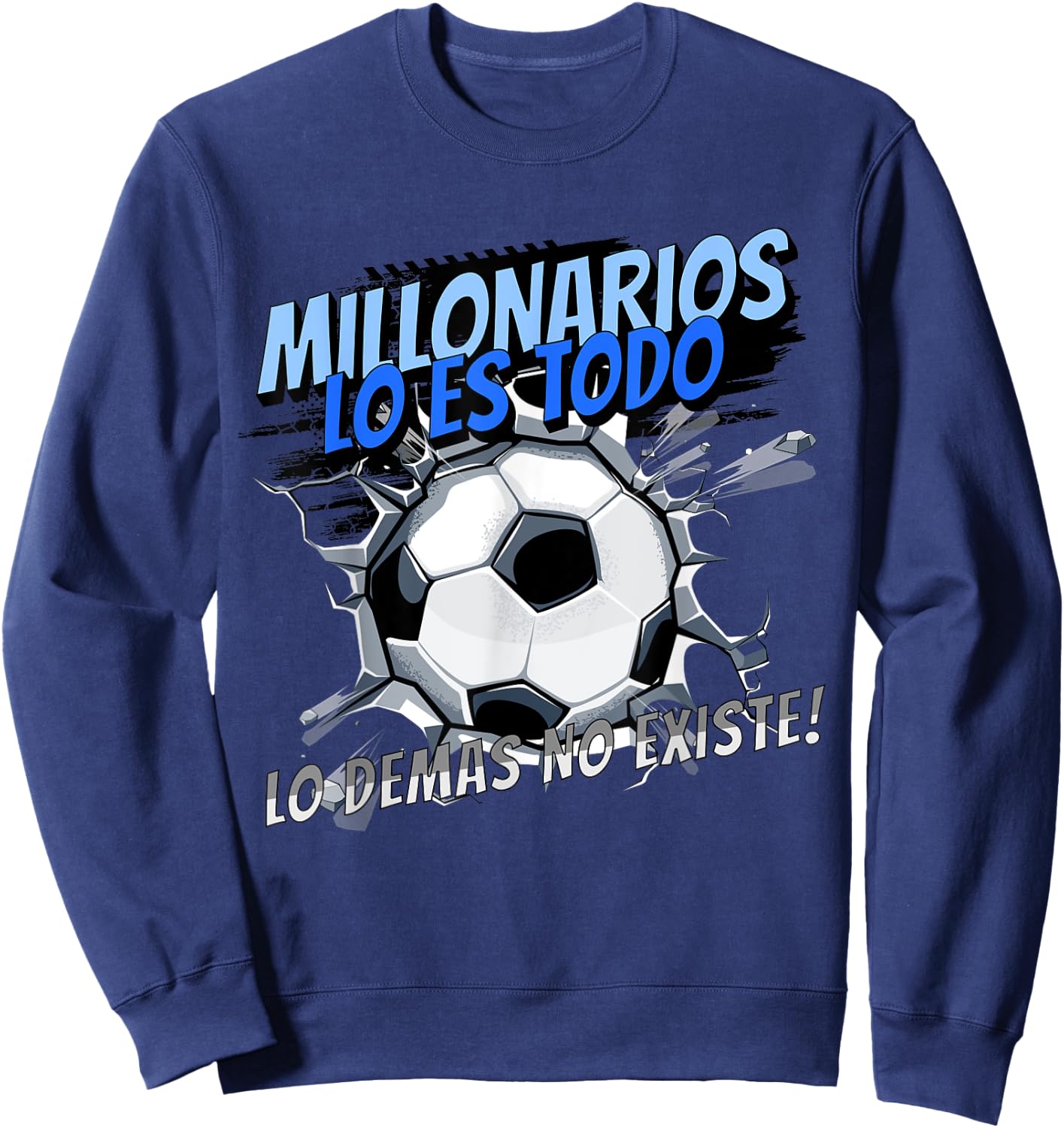 Millonario albiazul colombian colombia futbol cool Sweatshirt - Sweatshirt | Navy
