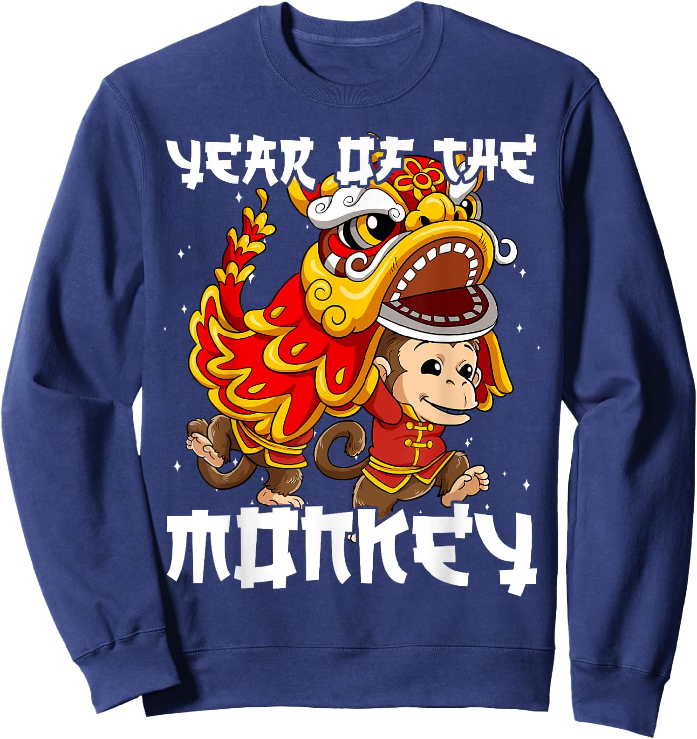 Year Of The Monkey Chinese Lunar New Year Sweatshirt - Sweatshirt | Navy