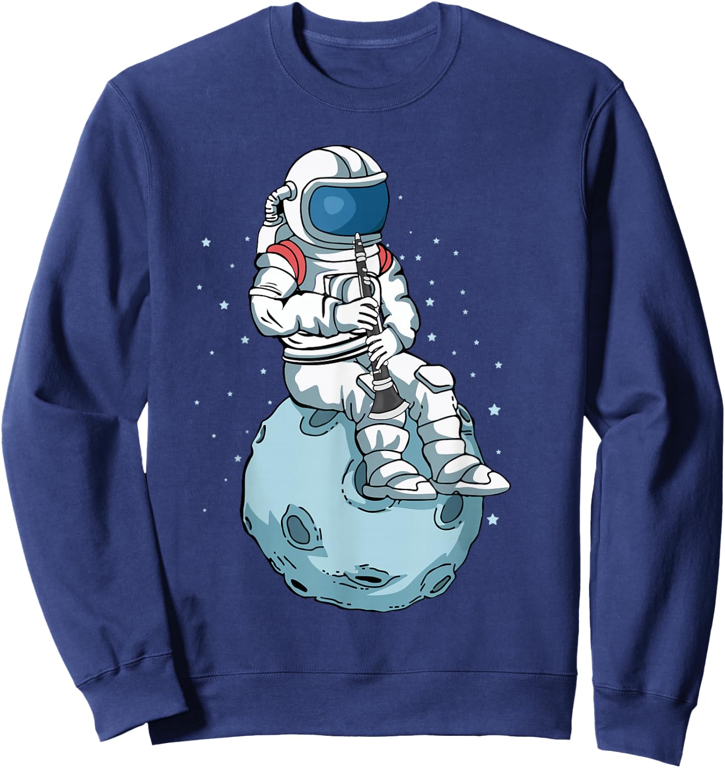 Clarinet Men Clarinet Lover Kids Clarinet Player Clarinetist Sweatshirt - Sweatshirt | Navy