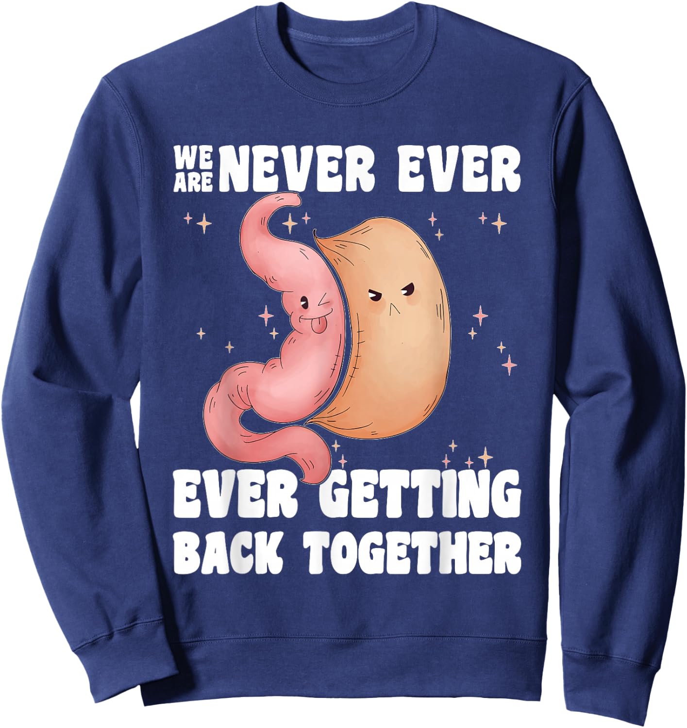 Gastric Sleeve Bariatric Gastric Surgery Weight Loss Sweatshirt - Sweatshirt | Navy