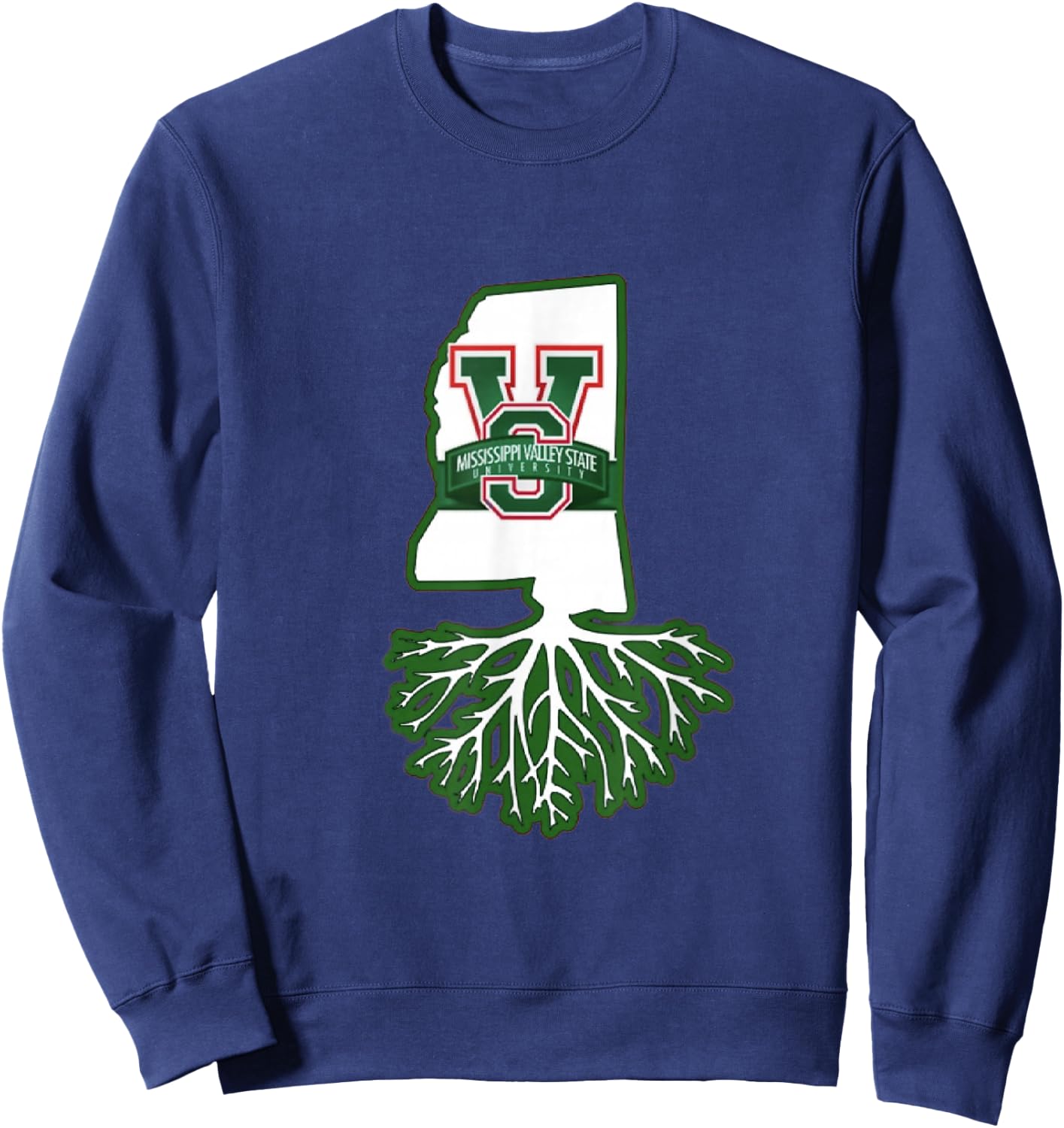 MVSU Roots Sweatshirt - Sweatshirt | Navy