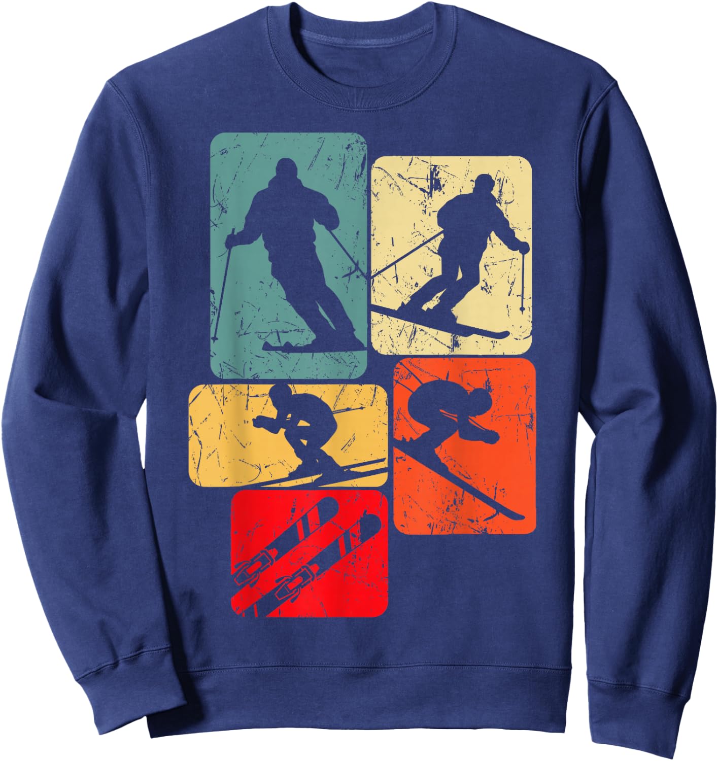 Skiing Sweatshirt - Sweatshirt | Navy