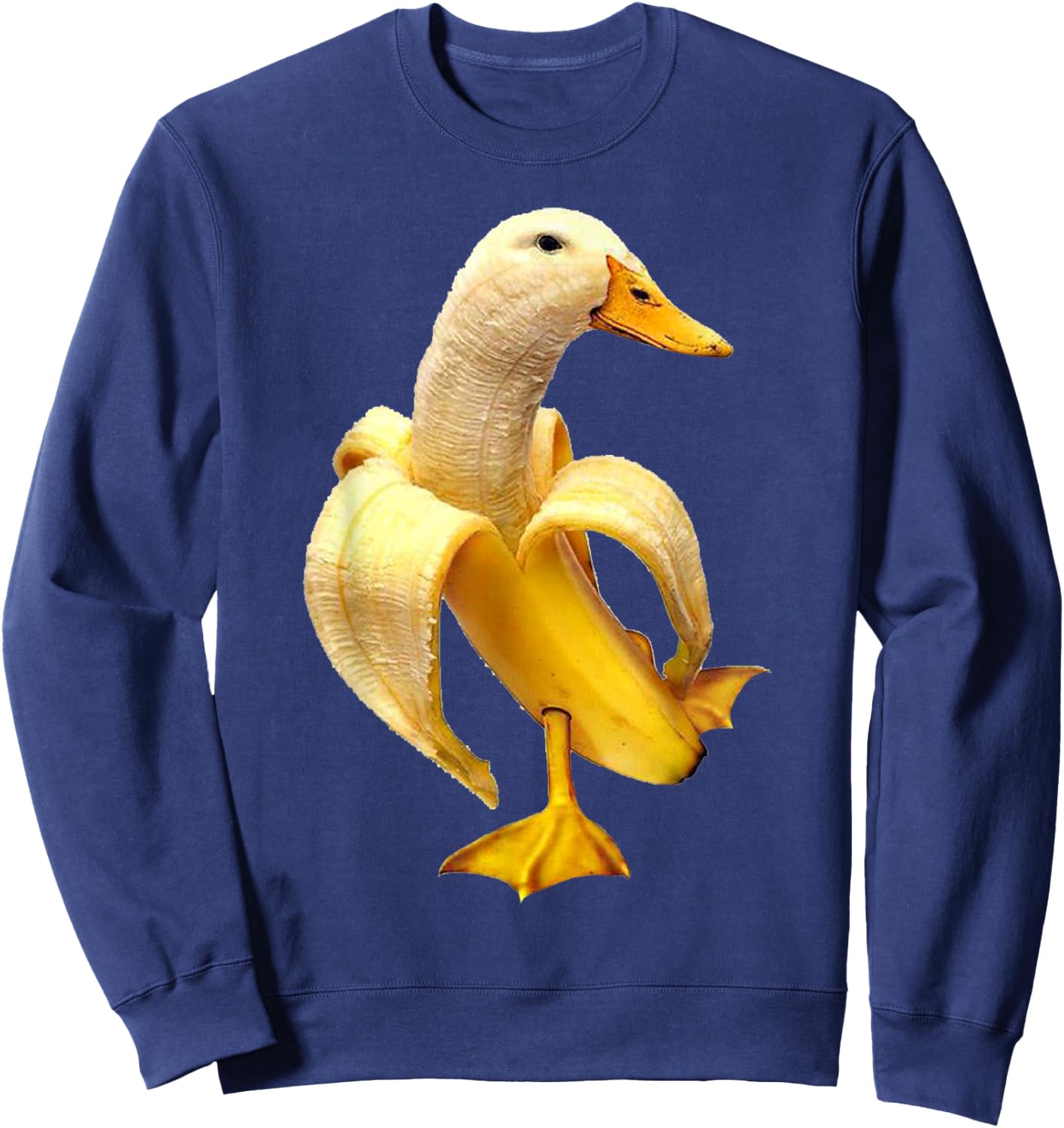 Banana Duck Sweatshirt - Sweatshirt | Navy