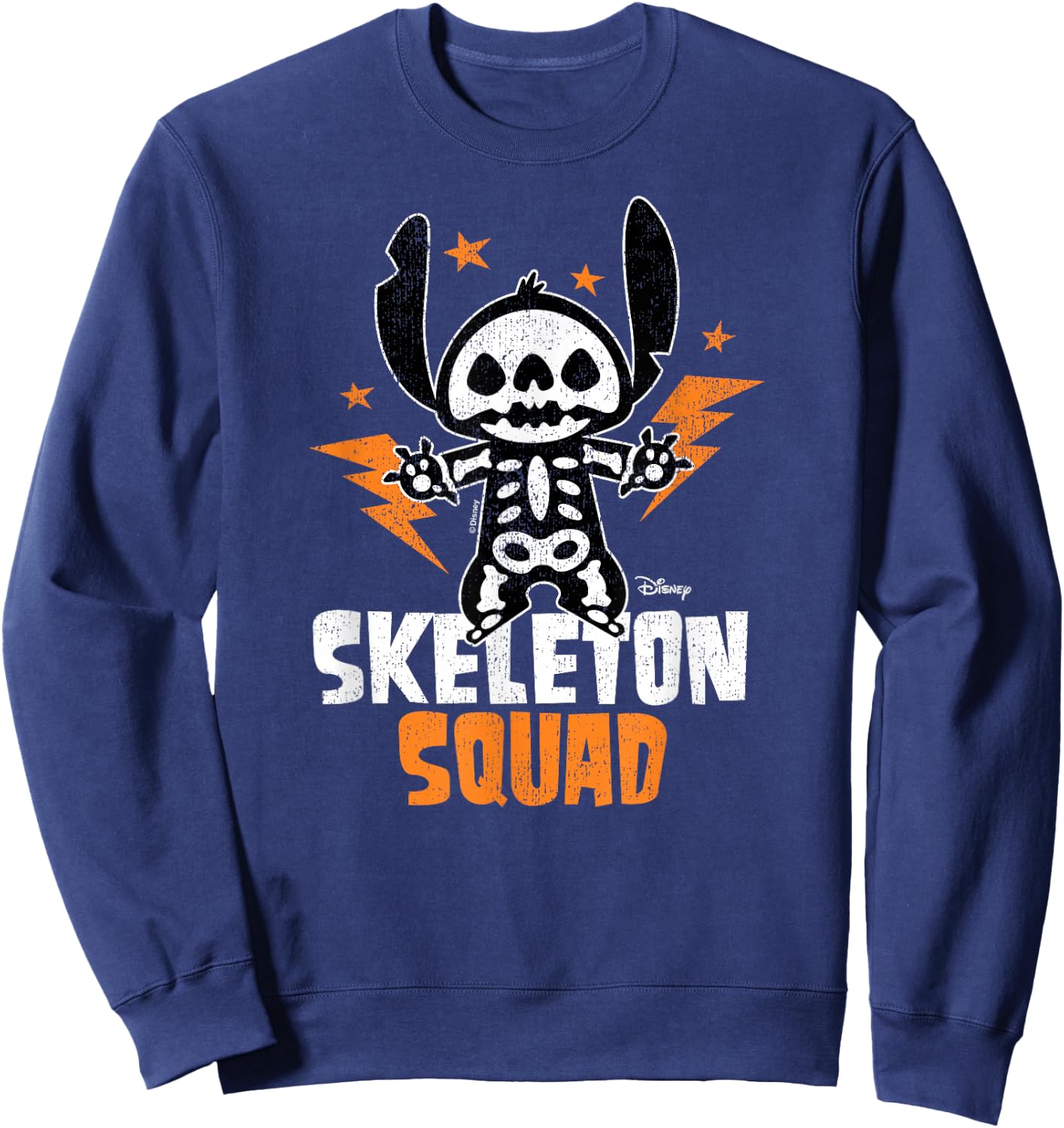 Lilo And Stitch - Skeleton Squad Sweatshirt - Sweatshirt | Navy