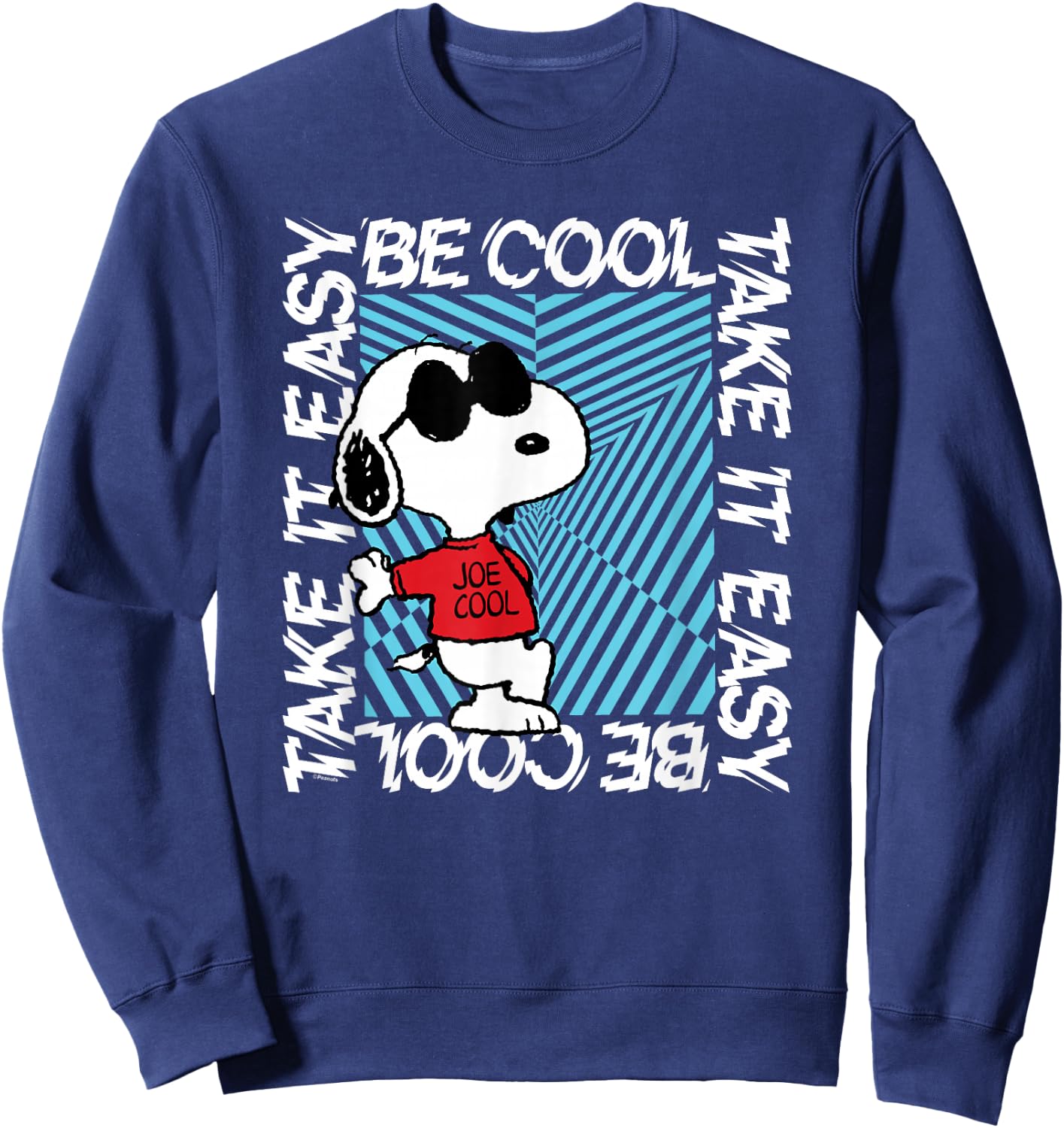 Peanuts - Be Cool Snoopy Sweatshirt - Sweatshirt | Navy
