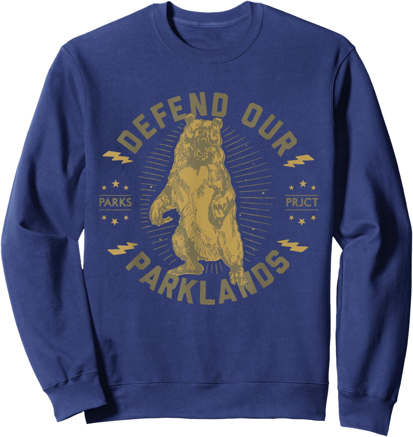Defend Our Parklands Sweatshirt - Sweatshirt | Navy