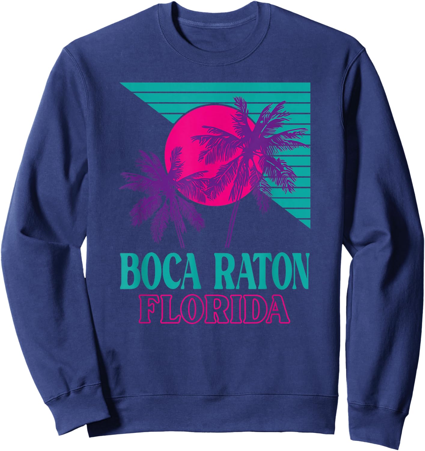 Boca Raton Sweatshirt - Sweatshirt | Navy