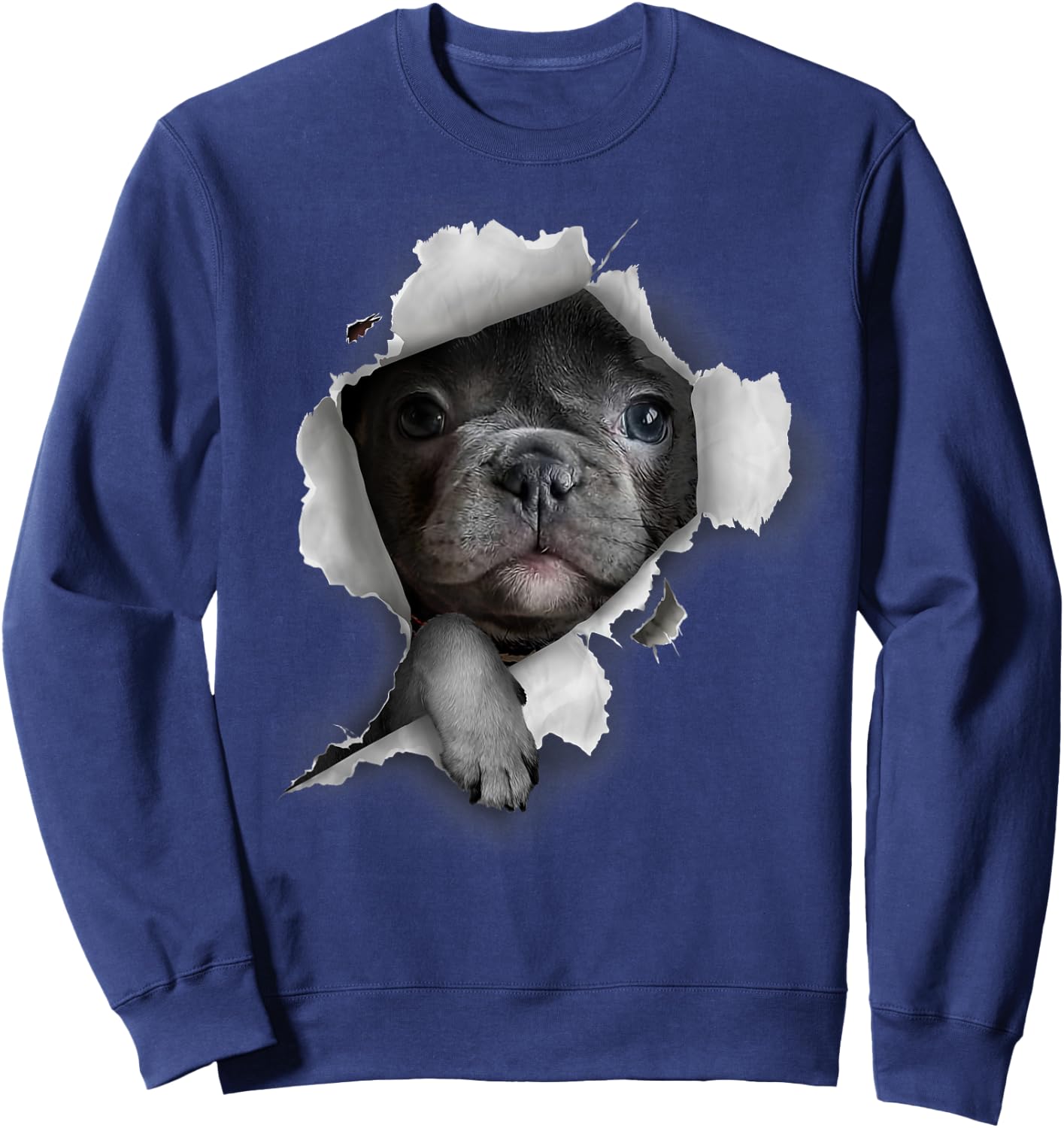 French Bulldog, Funny Dog Owner, Cute French Bulldog Sweatshirt - Sweatshirt | Navy
