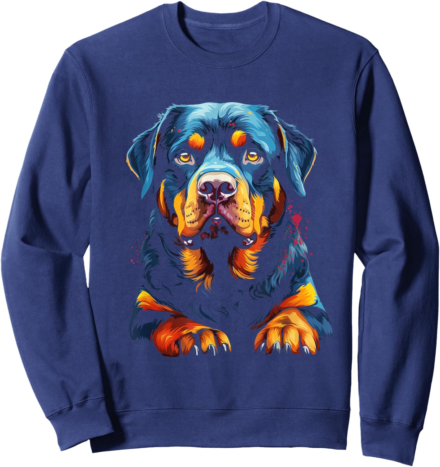Rottweiler dog pet owner Sweatshirt - Sweatshirt | Navy