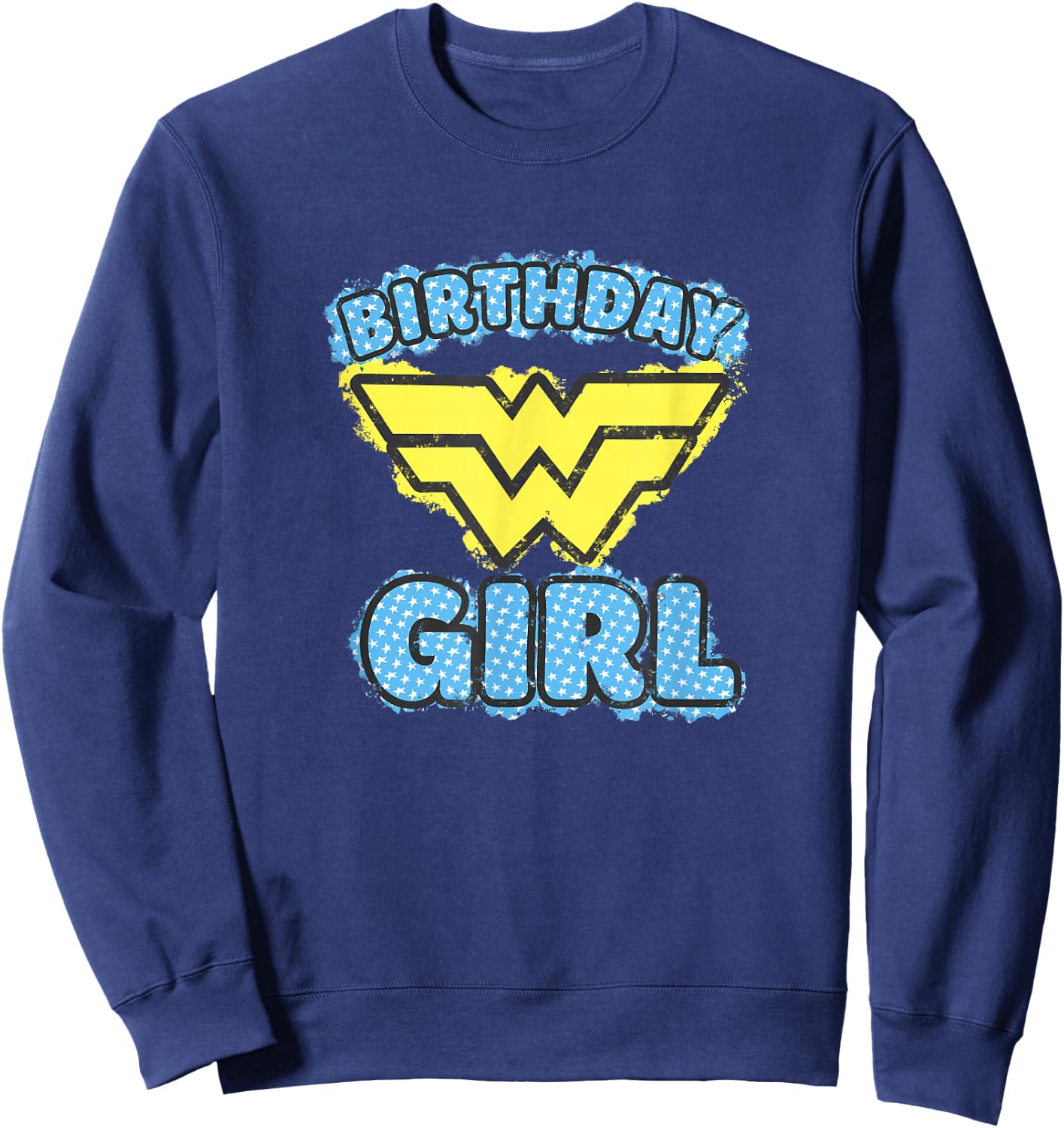 DC Comics Justice League Wonder Woman Birthday Girl Sweatshirt - Sweatshirt | Navy