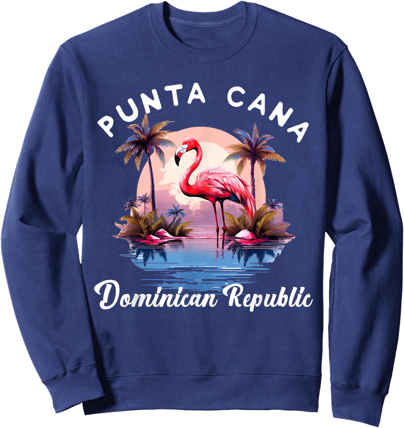 Punta Cana 2024 Family Vacation Matching Dominican Republic Sweatshirt - Sweatshirt | Navy