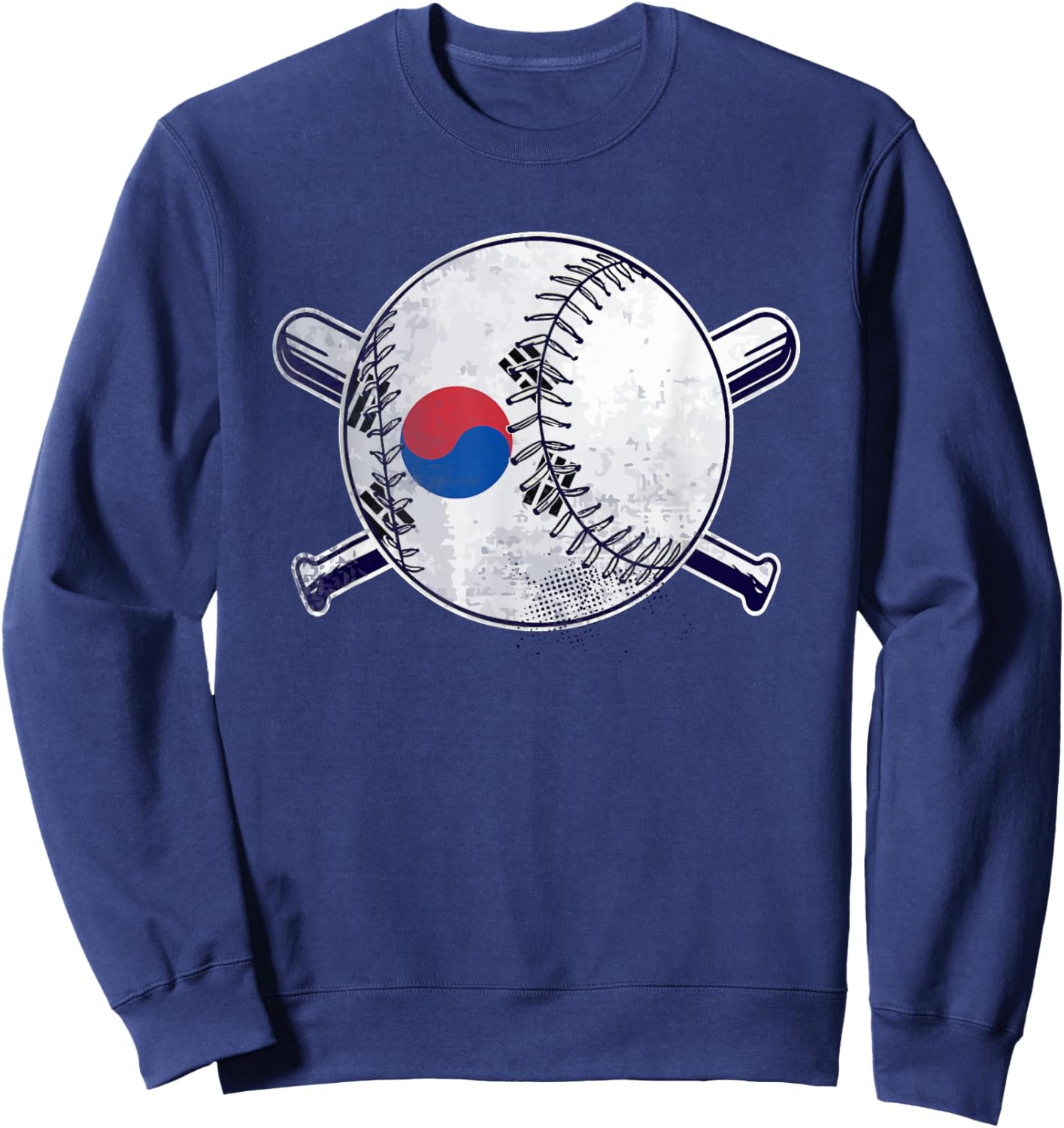 Korean Baseball Sport Korea Baseball Sweatshirt - Sweatshirt | Navy