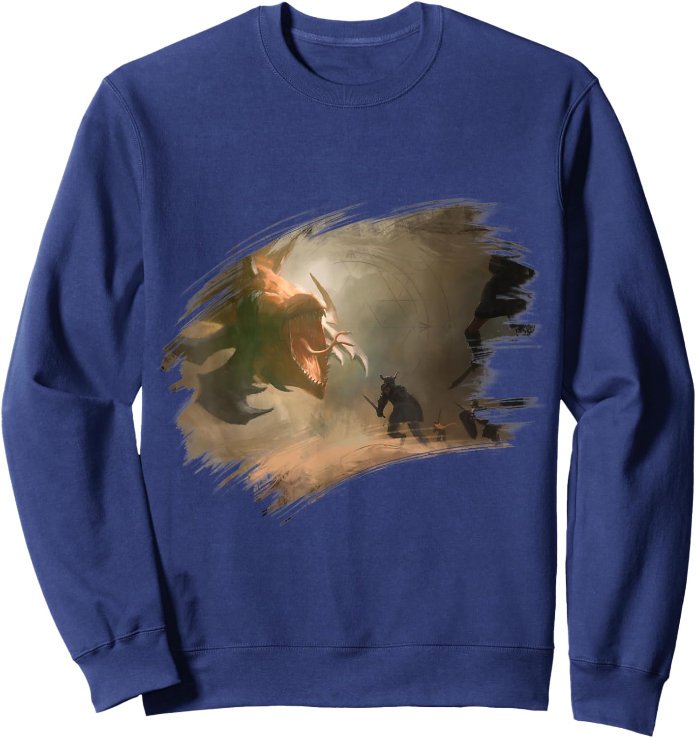 New World Sandwurm Fight Sweatshirt - Sweatshirt | Navy