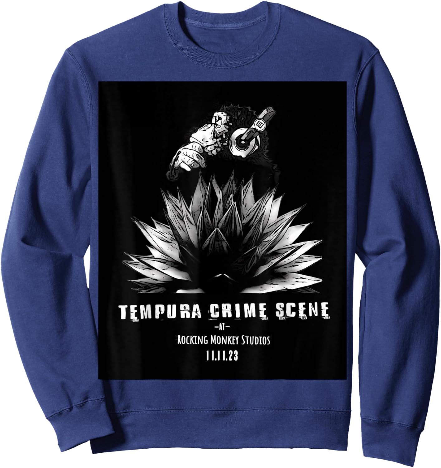 TCS Gig 11/11 at Rocking Monkey Studios Sweatshirt - Sweatshirt | Navy