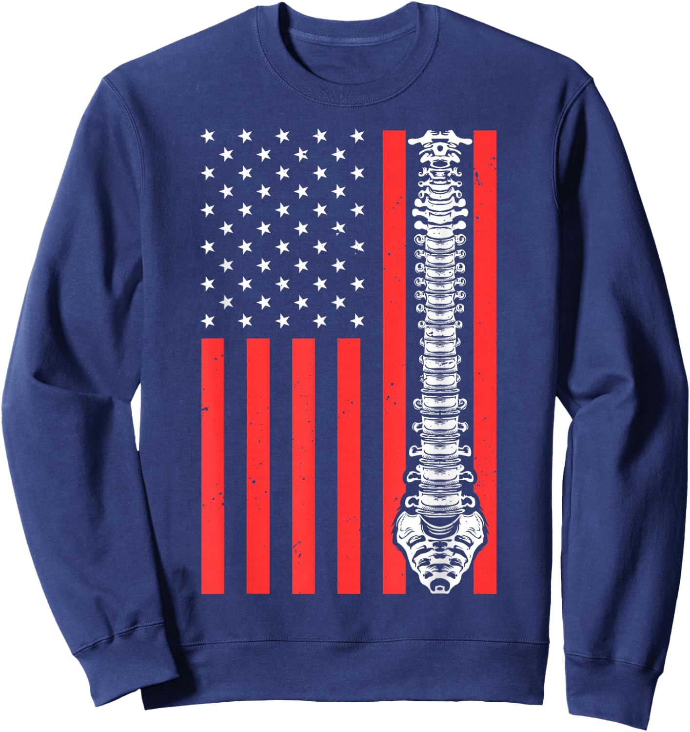 Funny Chiropractor Gift Women Chiropractic Assistant Sweatshirt - Sweatshirt | Navy
