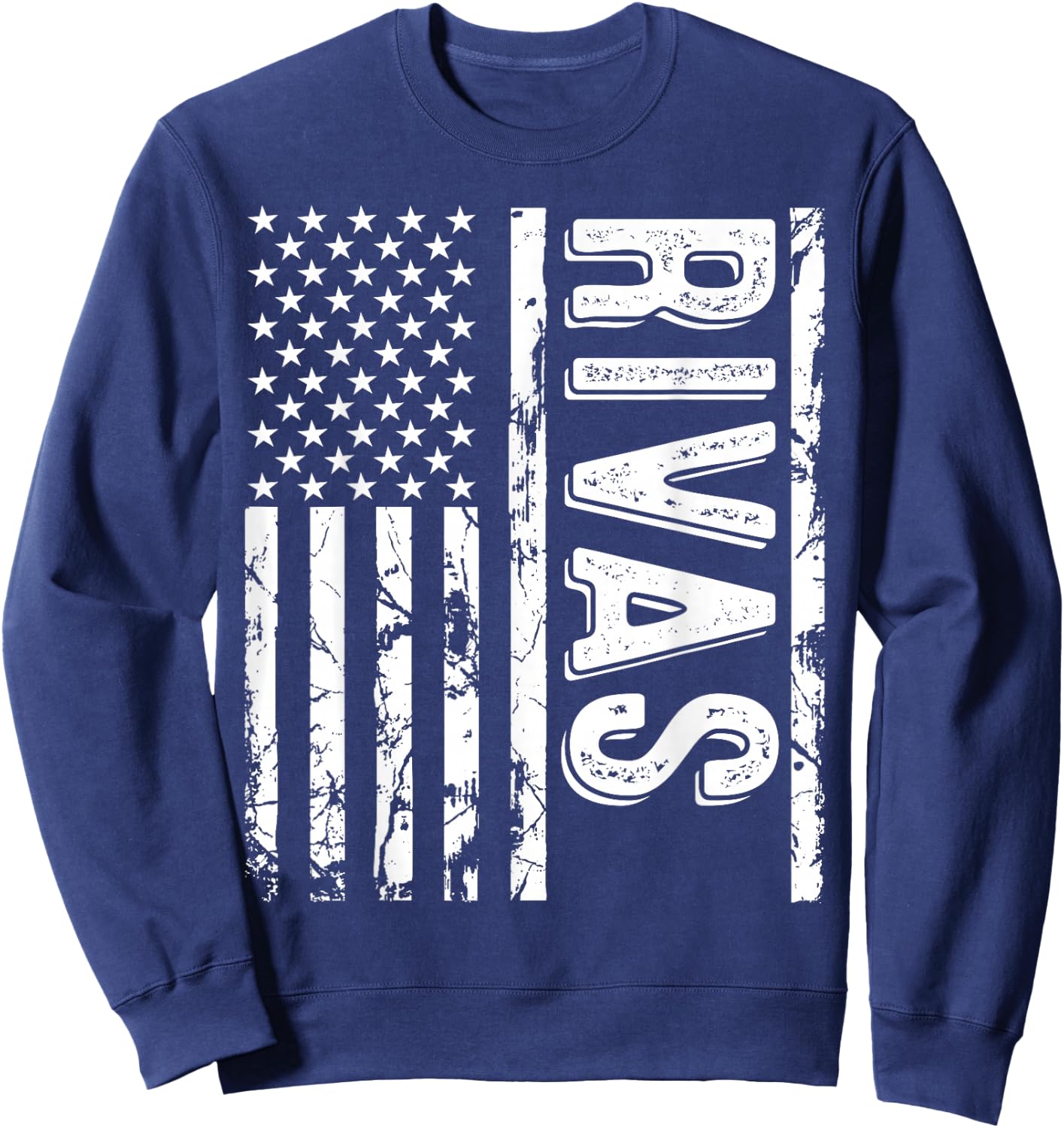 Rivas Last Name Funny Surname Team Rivas Family Reunion Sweatshirt - Sweatshirt | Navy