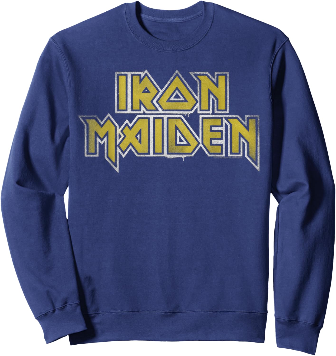 Iron Maiden - Tour Logo Sweatshirt - Sweatshirt | Navy