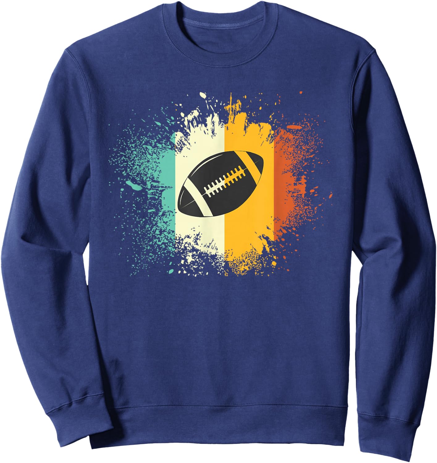 American Football - Vintage Football Sweatshirt - Sweatshirt | Navy